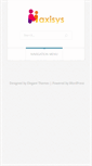 Mobile Screenshot of maxisys.com